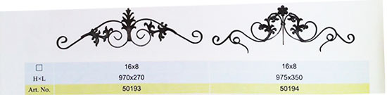 Wrought Iron Products