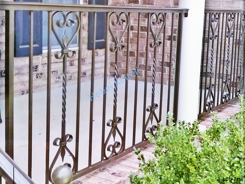 Ornamental iron fence1