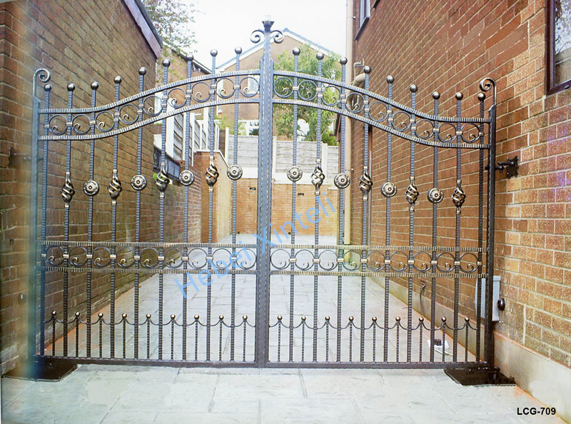Wrought iron garden gate1