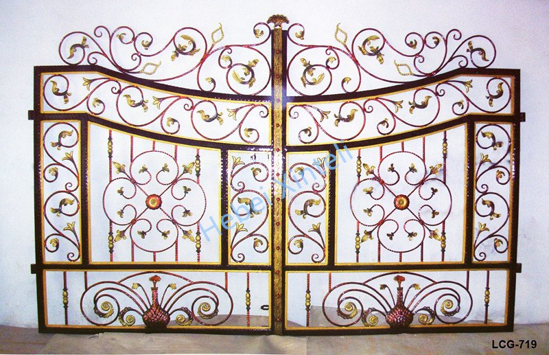 Wrought iron garden gate2