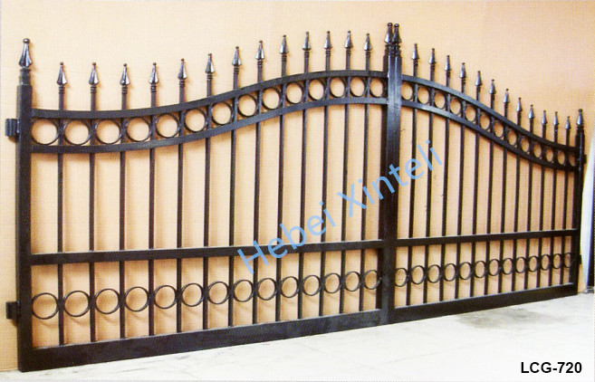 Wrought iron garden gate2