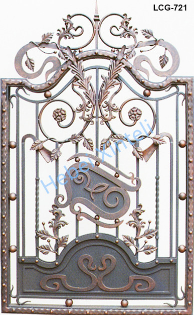 Wrought iron garden gate2