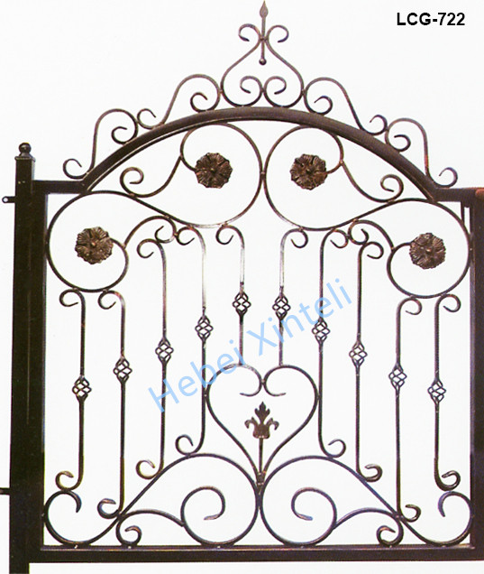 Wrought iron garden gate2