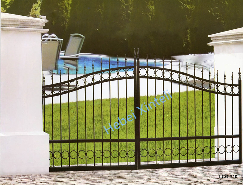 Wrought iron garden gate1