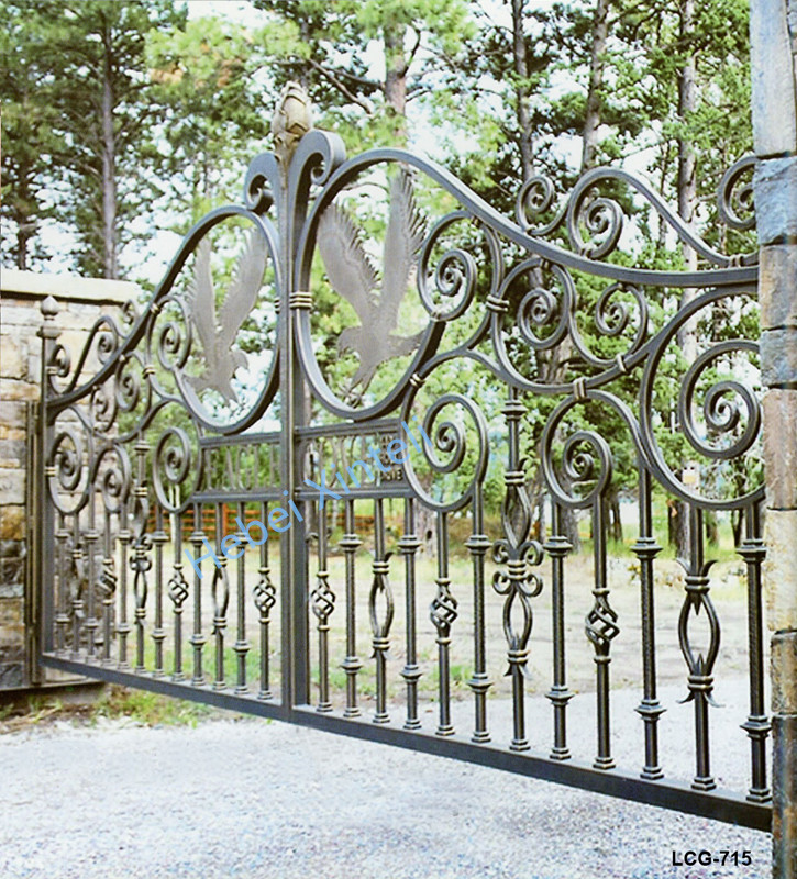Wrought iron garden gate2