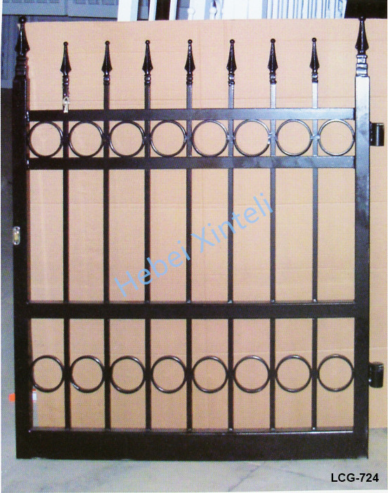 Wrought iron garden gate2