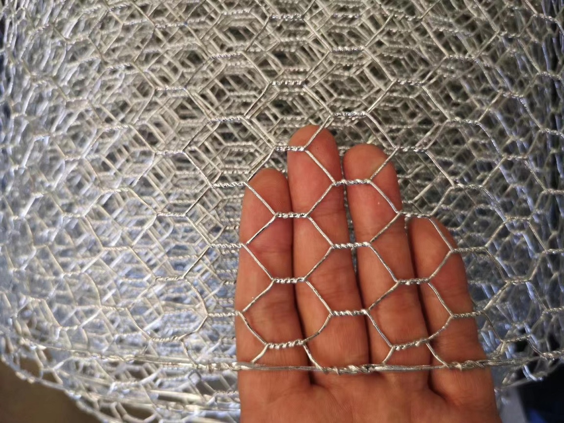 Hot-dipped galvanized ( HDG ) after weaving