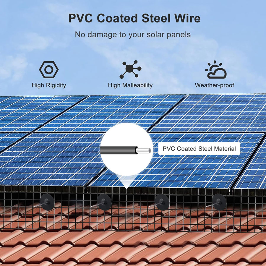 Solar Panel Bird Guard Mesh