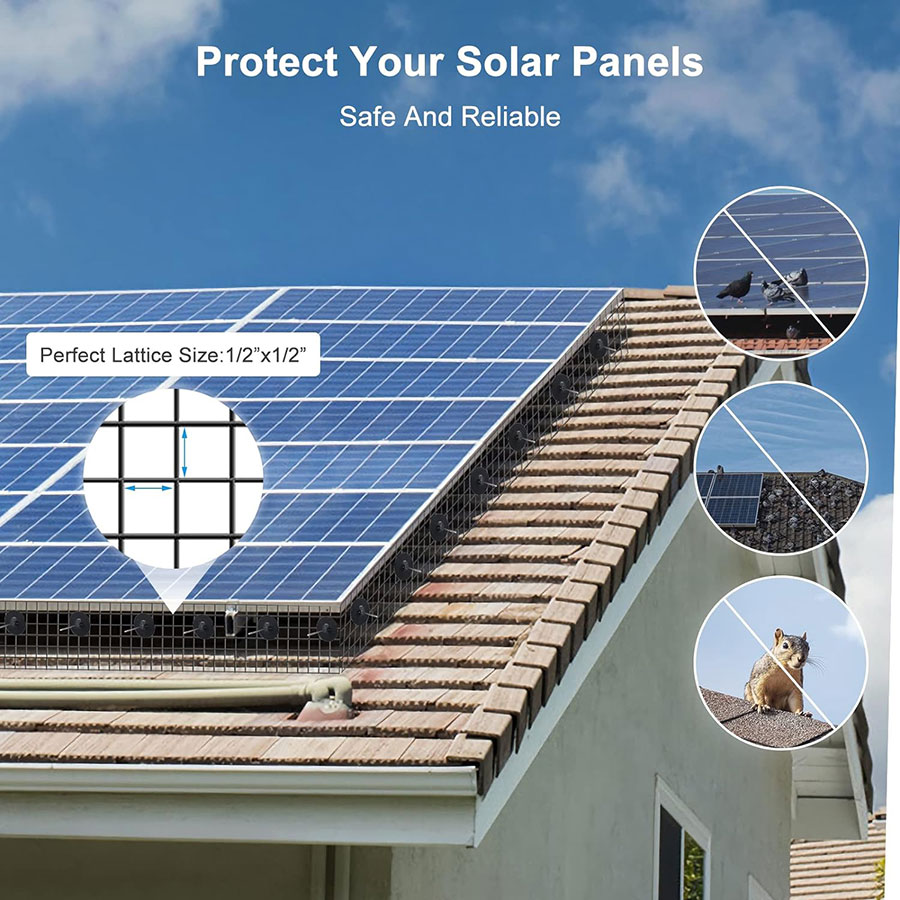 Solar Panel Bird Guard Mesh