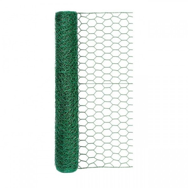 1'' x 1'' Hexagonal Wire Mesh PVC Coated