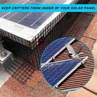 Solar Panel Bird Guard Mesh, Solar Panel Bird Guard Mesh