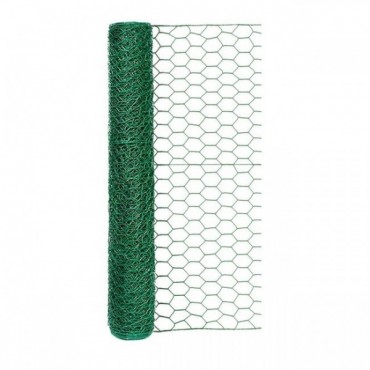 1'' x 1'' Hexagonal Wire Mesh PVC Coated, 800602